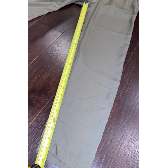 Olive green capped sleeve jumpsuit - Picture 12 of 14